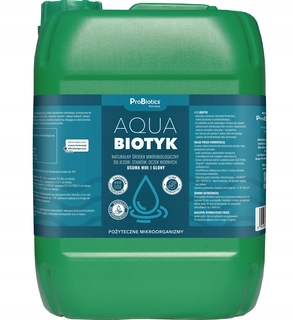 Prípravok do jazierka, rybníka - Probiotics Polska Aquabiotický prípravok 10 rokov